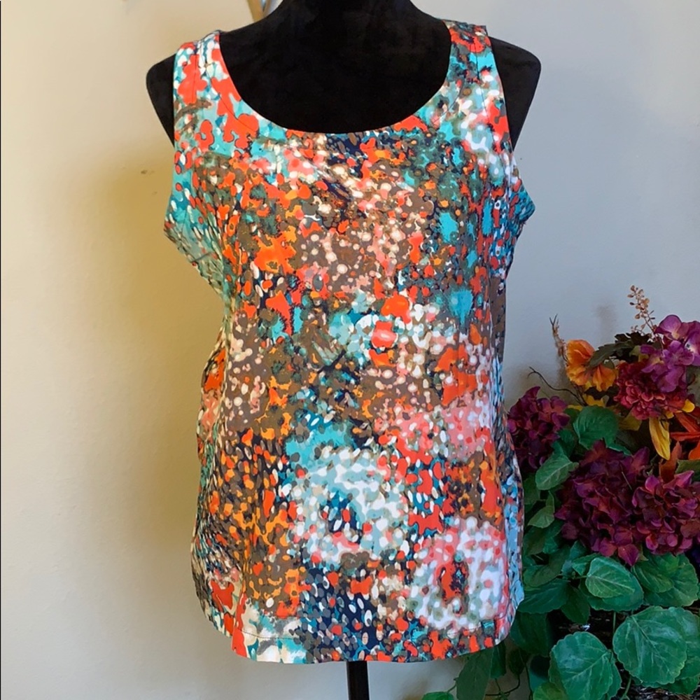 Olive & Oak Full Button Back Tank